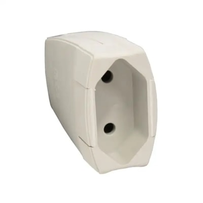 Plug Prolongador Fêmea 2P PB 10A Cinza Pial Legrand 615823