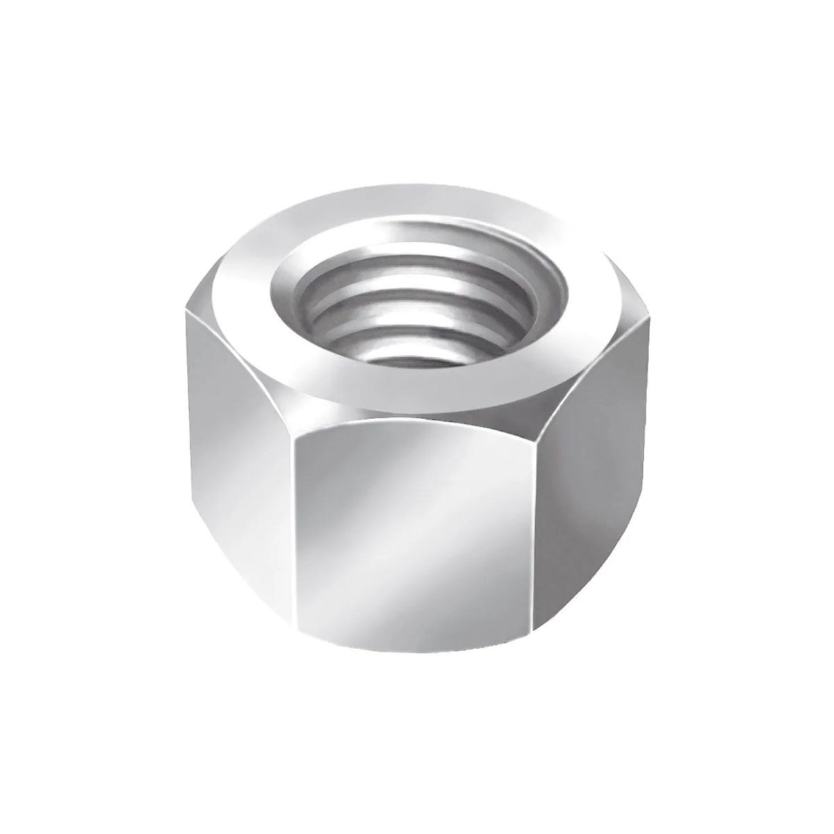 Porca Sextavada Bsw 1/8 CH 1/4 Cia industrial - Loja Agrometal