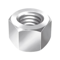 Porca Sextavada Unc Zincado Br 3/8"Polegada 60025601 Ciser