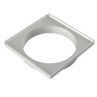 Porta Grelha Quadrada Branca Pvc 10cm - Tigre