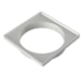 Porta Grelha Quadrada Branca Pvc 10cm - Tigre