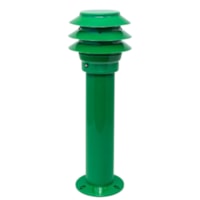 Poste Balizador Para Jardim Alumínio Verde PJ-244 Clarão