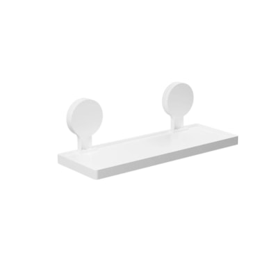 Prateleira Simples Branca com Adesivo - Astra