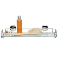 Prateleira Standard Vidro Cromado Polido 40X10CM -  Jackwal