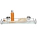 Prateleira Standard Vidro Cromado Polido 40X10CM -  Jackwal