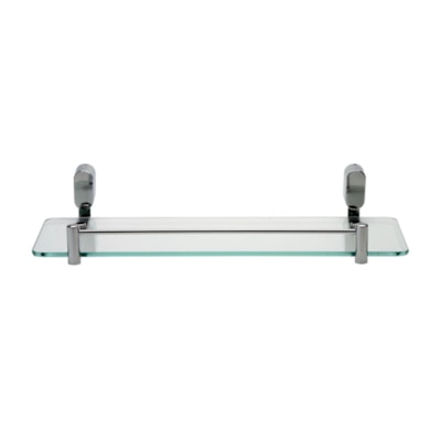 Prateleira Standard Vidro Cromado Polido 40X10CM -  Jackwal