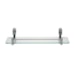 Prateleira Standard Vidro Cromado Polido 40X10CM -  Jackwal