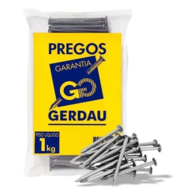 Prego Com Cabeça 15X15mm Com 1Kg 117000196 Gerdau