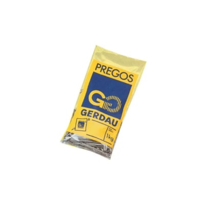 Prego Com Cabeça 18X24mm Com 1Kg Gerdau