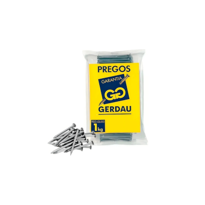 Prego com Cabeça 18x30mm 1KG 117000145 - Gerdau