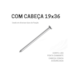Prego com Cabeça 19x36 (1KG) - Gerdau