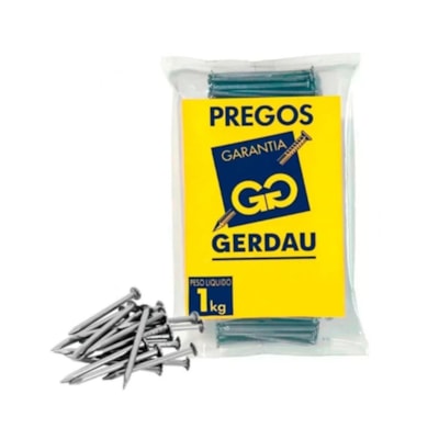 Prego Com Cabeça 20x30 (1KG) 117000154 GERDAU