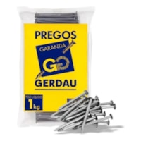 Prego Com Cabeça Chata 15X15mm Com 1Kg 117000196 Gerdau