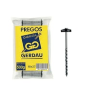 Prego Telheiro 18 x 27 mm – Gerdau 500g