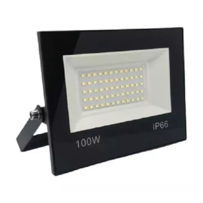 Projetor led 100w SMD 6500k Hitec