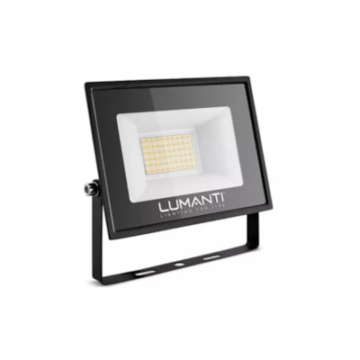 Projetor Led Slim 100w 5500k - Lumanti