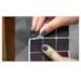 Protetor Anti - Risco Preto Quadrado M 2,5 x 2,5cm - 3 M