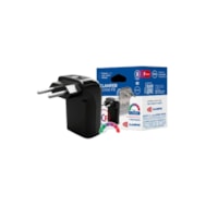Protetor contra surtos (DPS) pocket 2p 10A preto Clamper