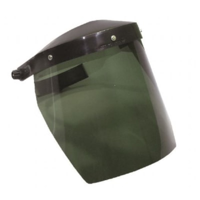 Protetor Facial 200mm Verde CARBOBRAFITE