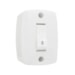 Pulsador P/Campainha Sobrepor Retangular 6A 250V 16582 Ilumi