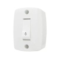 Pulsador P/Campainha Sobrepor Retangular 6A 250V 16582 Ilumi