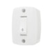 Pulsador P/Campainha Sobrepor Retangular 6A 250V 16582 Ilumi