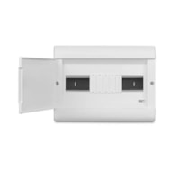 Quadro De Embutir Ouro Box 12 Din Porta Opaca SCM12OBR Steck
