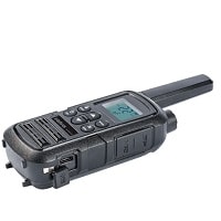 Radio Comunicador Preto Plastico - 1400 mAh 20km - intelbras