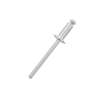 Rebite Alumínio com 100 peças - 4,0x12 mm - 412 Bemfixa