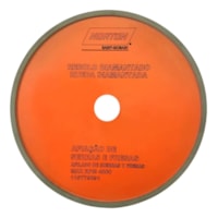 Rebolo Diamantado  Afiação Serras Metal Disco 150mm - Norton