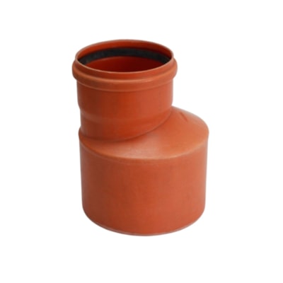 Redução Excêntrica JE PB Ocre DN 250x150mm - Sanetil