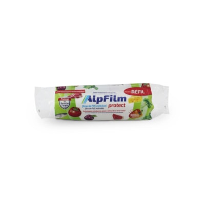 Refil filme pvc 280mm x 300m Alp film