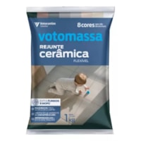 Rejunte Flexível Marrom 1kg Votomassa Votorantim