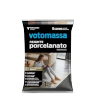 Rejunte Porcelanato Resinado Cinza Escuro 1kg Votorantim