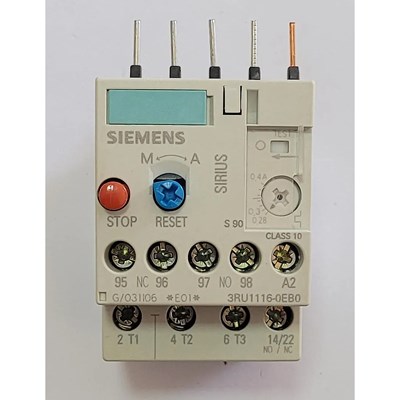 Relé Bimetálico 3RU11 16-0EBO 0,28-0,4A Siemens