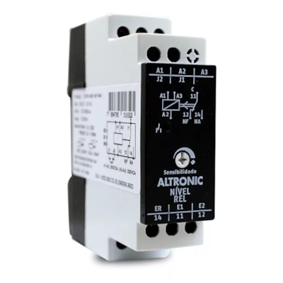 Rele de Nível Inferior/Superior 220V/380V Altronic 01-03MC