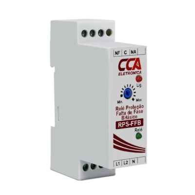 Rele Falta Fase BIF IP20 220V+N 110/127V - Cca Sibratec