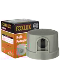 Relé Fotoeletrico Cinza Bivolt - Foxlux