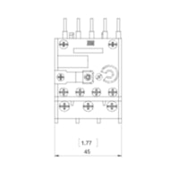 Rele Sobrecarga  AZ RW17-1D3-U017 3 polos - Weg