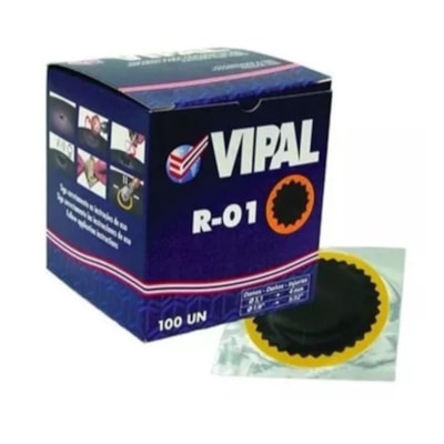Remendo A Frio 40mm Com 100 Unidades R01 780304 Vipal