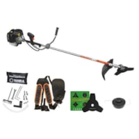 Roçadeira Bipartida Completo Preto Aluminio 1,7 hp - Terra