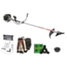 Roçadeira Bipartida Completo Preto Aluminio 1,7 hp - Terra