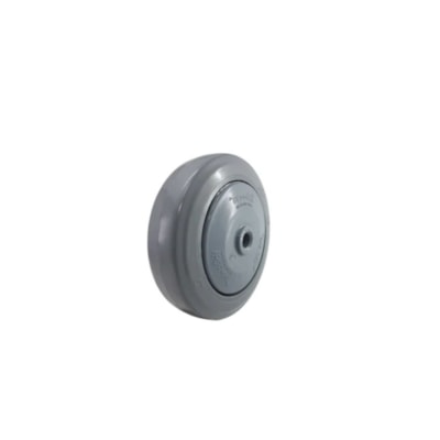 Roda industrial borracha 5 pol 125kg Rodcar