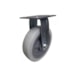 Rodizio Fixo Placa Nylon 8 pol 500Kg FIR 82 NPL - Rodcar