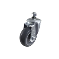 Rodizio giratorio c/parafuso borr 3 pol 80kg Rodcar