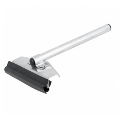 Rodo Aluminio Para Pia Com Limpador Borracha 15cm- Rodos2000