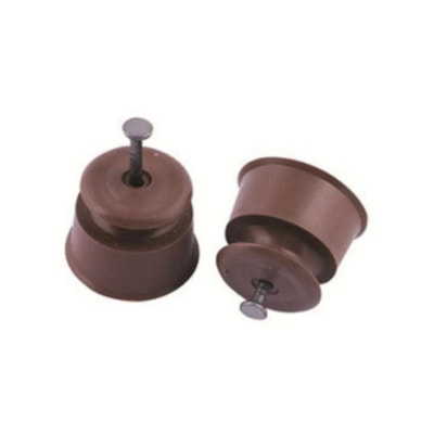Roldana Plástica 24x24 Com 5 Peças Marrom 2170 Imperium