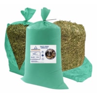 Saco Silagem Verde 100 Un 52x110cm C/Abraçadeiras Agrometal
