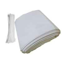 Sacos de Silagem 200 Micras 100 Unidades 52x110cm Agrometal