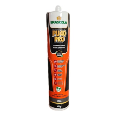 Selante De PU Cinza 40 380G Brascola